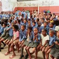 Verabschiedung der Ombili Kindergartenkinder in die Vorschule