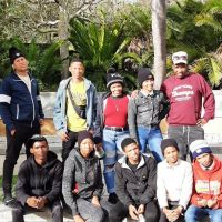 San- Ausbildung in Südafrika