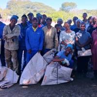 Ombili Dorfreinigungsaktion