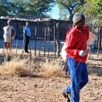 Ombili Dorfreinigungsaktion