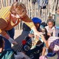 Ombili Dorfreinigungsaktion