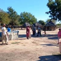 Ombili Dorfreinigungsaktion