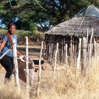 Ombili Dorfreinigungsaktion