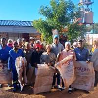 Ombili Dorfreinigungsaktion