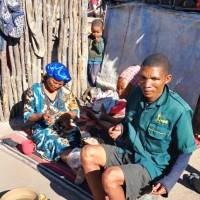 Ombili Dorfreinigungsaktion