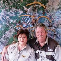 Ombili Manager Ehepaar Marinda und Kassie Karstens